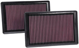 K&N Engineering 33-2445 FITS:K&N Replacement Air Filter 10-12 Jaguar XK/XKR 5.0L V8 Air Filters Drop In