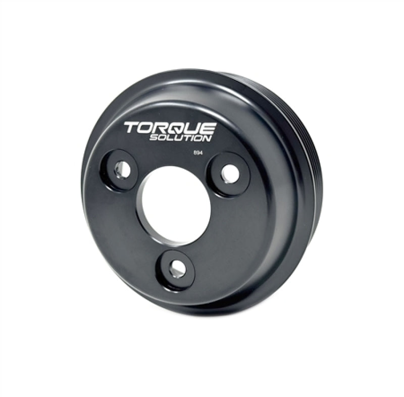 Torque Solution TS-SU-894 FITS: Subaru FA24 / FB25 Engines Water Pump Pulley Pulleys Crank, Underdrive