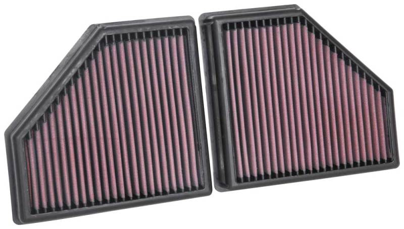 K&N Engineering 33-5086 FITS:K&N 16-19 BMW 750i L6-4.4L F/I Replacement Drop In Air Filter Air Filters Drop In