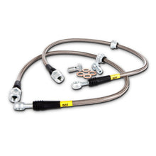Load image into Gallery viewer, Stoptech 950.35001 FITS:StopTech 04-08 Chrysler Crossfire / Mercedes Benz C/E/SLK Series Front SS Brake Line Kit Brake Line Kits