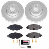 PowerStop CRK7080 FITS:Power Stop 15-18 Audi A3 Front Z23 Evolution Sport Coated Brake Kit Brake Kits Performance D&S