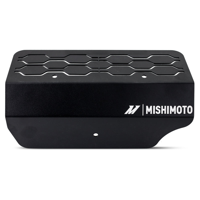 Mishimoto MMUH-WRX-22PBK FITS: 2022+ Subaru WRX Pulley Cover Black Pulleys Crank, Underdrive