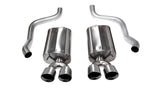 CORSA Performance 14108 FITS: 2009-2013 Chevrolet Corvette C6 6.2L V8 Polished Sport Axle-Back Exhaust Axle Back