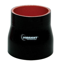 Load image into Gallery viewer, Vibrant 2921 FITS: 4 Ply Reducer Coupling 1.25in x 1.50in x 3in Long (BLACK) Silicone Couplers &amp; Hoses