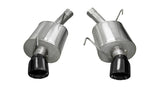 CORSA Performance 14311BLK FITS: 2005-2010 Ford Mustang Shelby GT500 5.4L V8 Black Sport Axle-Back Exhaust Axle Back