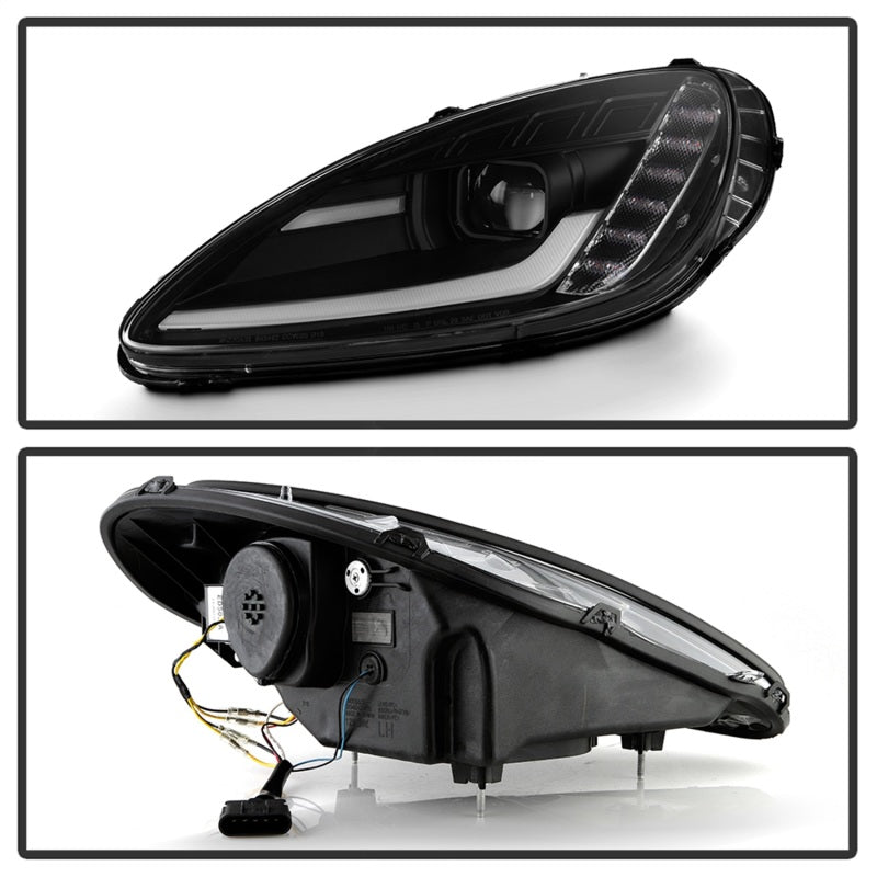 SPYDER 5087959 FITS: Apex Series 05-13 Chevrolet C6 Corvette Hi Powered LED Module Headlights Headlights