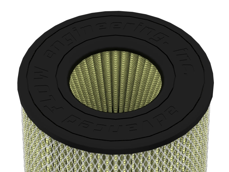 aFe 72-91059 FITS: MagnumFLOW Air Filter Pro DRY S 6in Flange x 8 1/8in Base/Top (INV) x 9in H Air Filters Drop In