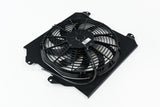 CSF 2858FB FITS: 92-00 Honda Civic All-Aluminum Fan Shroud w/12in SPAL Fan Black Finish Radiators