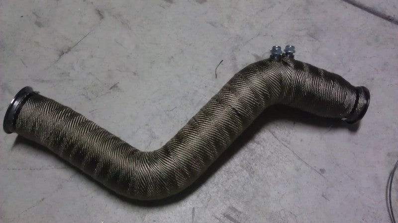 Mishimoto MMTW-235 FITS: Exhaust Wrap FITS: 2 inch x 35 feet Heat Wrap with Stainless Locking Tie Set Exhaust Wrap