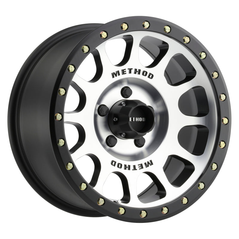 Method Wheels MR30589058325 FITS:Method MR305 NV 18x9 +25mm Offset 5x150 116.5mm CB Machined/Black Street Loc Wheel Wheels Cast
