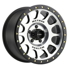 Method Wheels MR30578555300 FITS:Method MR305 NV 17x8.5 0mm Offset 5x5.5 108mm CB Machined/Black Street Loc Wheel Wheels Cast