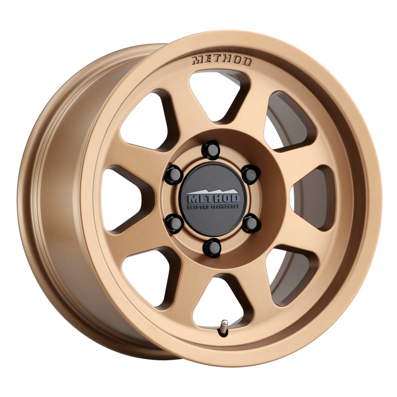 Method Wheels MR70178560900 FITS:Method MR701 17x8.5 0mm Offset 6x5.5 106.25mm CB Method Bronze Wheel Wheels Cast