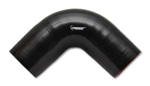 Load image into Gallery viewer, Vibrant 2843 FITS: 4 Ply Reinforced Silicone Elbow Connector 1.75in I.D. 90 deg. Elbow (BLACK) Silicone Couplers &amp; Hoses
