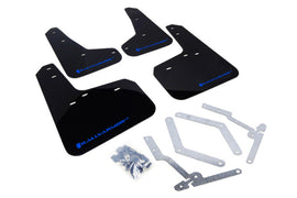 Rally Armor MF27-UR-BLK/BL FITS: 12-19 Ford Focus ST / 16-19 RS Black Mud Flap w/Blue Logo Mud Flaps