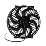 Mishimoto MMFAN-14C FITS: Fans & Shrouds FITS: 14 Inch Curved Blade Electrical Fan Fans & Shrouds