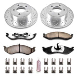 PowerStop Power Stop 99-01 Cherokee Front Z36 Truck & Tow Brake Kit FITS: Jeep - PSBK2152-36