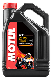 Motul 104092 FITS: 4L 7100 4-Stroke Engine Oil 10W40 4T Motor Oils