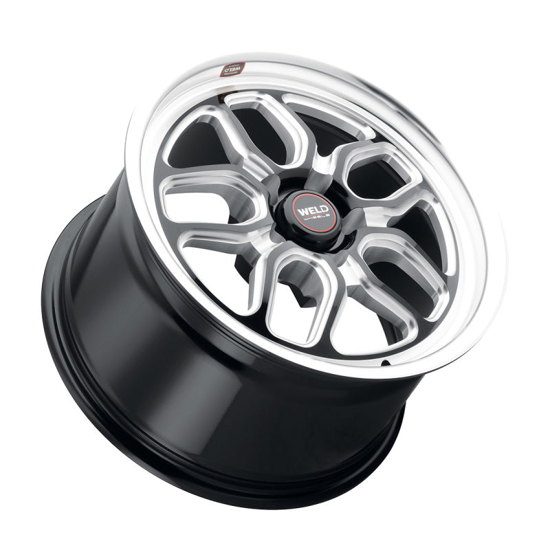 Weld S1527C067N21 FITS: Racing 17x5 Laguna Drag 5x114.3 ET -21 BS2.15 Gloss BLK MIL DIA 78.1 Wheels Cast