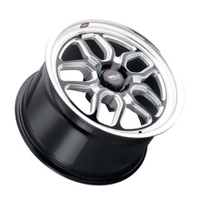 Load image into Gallery viewer, Weld S15270075P38 FITS: Racing 17x10 Laguna Drag Wheel 5x127 ET38 BS7.00 Gloss BLK MIL DIA 71.5 Wheels Cast