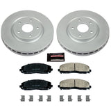 PowerStop Power Stop 17-19 Chrysler Pacifica Front Z17 Geomet Coated Brake Kit FITS: Evolution - PSBCRK5959