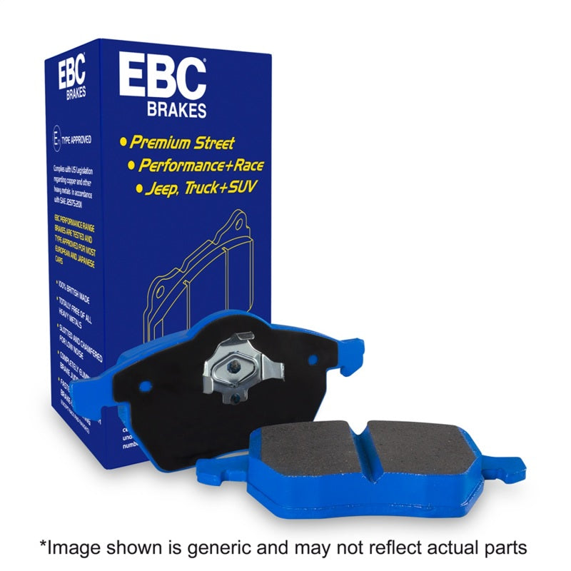 EBC DP51210NDX FITS: 17-21 Honda Civic Type-R (FK8) Bluestuff Front Brake Pads Brake Pads Racing