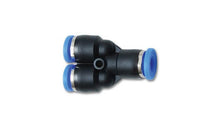 Load image into Gallery viewer, Vibrant 2682 FITS: Union inYin Pneumatic Vacuum Fitting for use with 1/4in (6mm) OD tubing Fittings