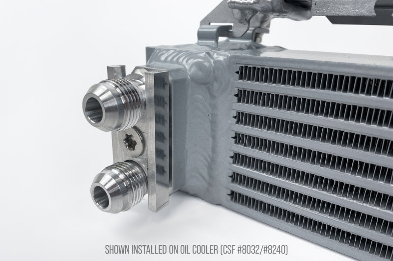 CSF 8241 FITS: BMW Oil Line -10 AN Adapter Fitting Kit Oil Coolers