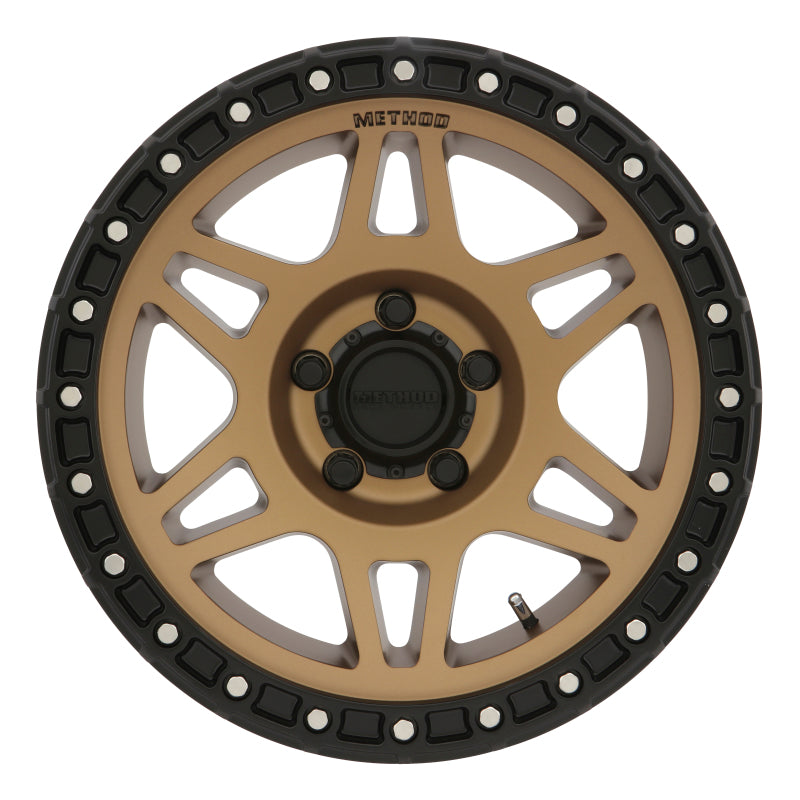 Method Wheels MR31279050912N FITS:Method MR312 17x9 -12mm Offset 5x5 71.5mm CB Method Bronze/Black Street Loc Wheel Wheels Cast