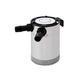 Mishimoto MMBCC-CBTWO-P FITS: Oil Catch Cans FITS: Compact Baffled Oil Catch Can 2-Port Polished Oil Catch Cans