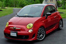 Load image into Gallery viewer, Rally Armor MF25-UR-RD/WH FITS: 12-18 Fiat 500 Red Mud Flap w/White Logo Mud Flaps