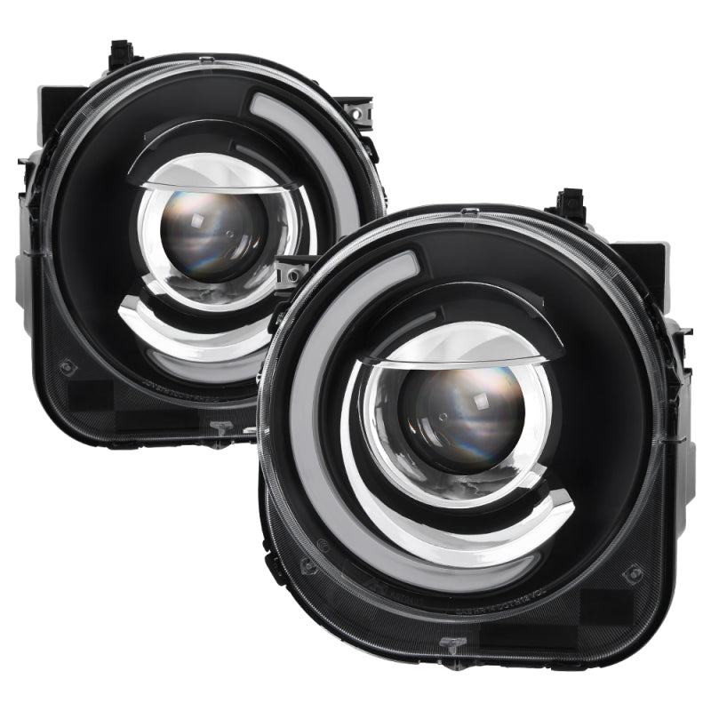 SPYDER 9039720 FITS:xTune 15-17 Jeep Renegade Light Bar DRL Projector Headlights -Black (PRO-JH-JREN-LBDRL-BK) Headlights
