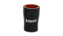 Load image into Gallery viewer, Vibrant 2928 FITS: 4 Ply Aramid Reducer Coupling 2.5in I.D. x 4in I.D. Gloss Black Silicone Couplers &amp; Hoses