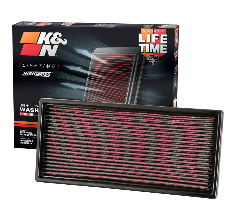 K&N Engineering 33-2023 FITS:K&N 97-96 Ford 4.9L/5.0L / 87-97 5.8L/7.5L Drop In Air Filter Air Filters Drop In
