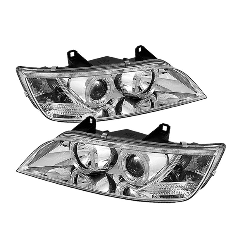 SPYDER 5009098 FITS: BMW Z3 96-02 Projector Headlights LED Halo Chrome High H1 Low H1 PRO-YD-BMWZ396-HL-C Headlights