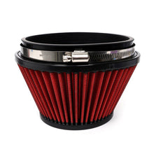 Load image into Gallery viewer, BLOX Racing BXIM-00323-BK FITS: Shorty Performance 5in Air Filter w/3.5in Velocity Stack and Coupler Kit Black Air Filters Direct Fit