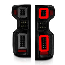 Load image into Gallery viewer, ANZO 311418 FITS: 19-21 Chevy Silverado Work Truck Full LED Taillights Blk Housing Smoke Lens G2 (w/C light Bars) Tail Lights