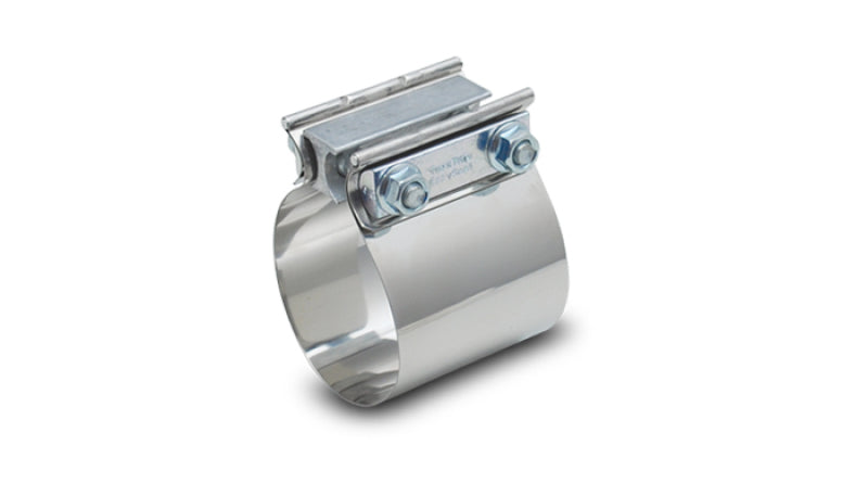 Vibrant 1174 FITS: Easy Seal SS Exh Sleeve Butt Joint Clamp for 3.5in OD Tubing also 3.5in Nominal Oval Tubing Clamps