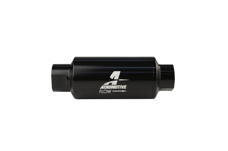 Aeromotive 12321 FITS: In-Line Filter AN-10 Black 10 Micron Fuel Filters