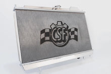 Load image into Gallery viewer, CSF 7075 FITS: 96-07 Mitsubishi Evo 4/5/6/7/8/9 Full-Slim Radiator w/12in Fan &amp; Shroud/-16AN &amp; Slip On Fitting Radiators