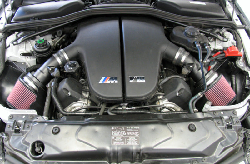 K&N Engineering 69-2003TFK FITS:K&N 06-07 BMW M5 5.0L Flat Black Typhoon Short Ram Intake Cold Air Intakes
