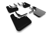Rally Armor MF103-UR-BLK-MBK FITS: 24-25 Hyundai Kona N Line Black UR Mud Flap Metallic Black Logo Mud Flaps