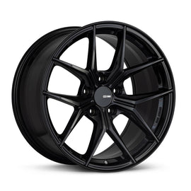 Enkei 529-895-6538BK FITS: TSR-X 18x9.5 38mm Offset 5x114.3 BP Gloss Black Wheel Wheels Cast
