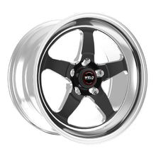 Load image into Gallery viewer, Weld 71HB8090A61A FITS: S71 18x9 / 5x4.5 BP / 6.1in. BS Black Wheel (High Pad) Non-Beadlock Wheels Forged
