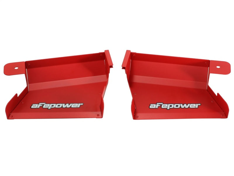 aFe 54-11478-R FITS: MagnumFORCE Intakes Scoops AIS BMW 335i (E90/92/93) 07-13 L6-3.0L (Red) Cold Air Intakes