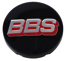 Load image into Gallery viewer, BBS 10.02.5114 FITS: Center Cap 56mm Black/Silver/Red Wheel Center Caps