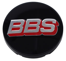 BBS 10.02.5114 FITS: Center Cap 56mm Black/Silver/Red Wheel Center Caps