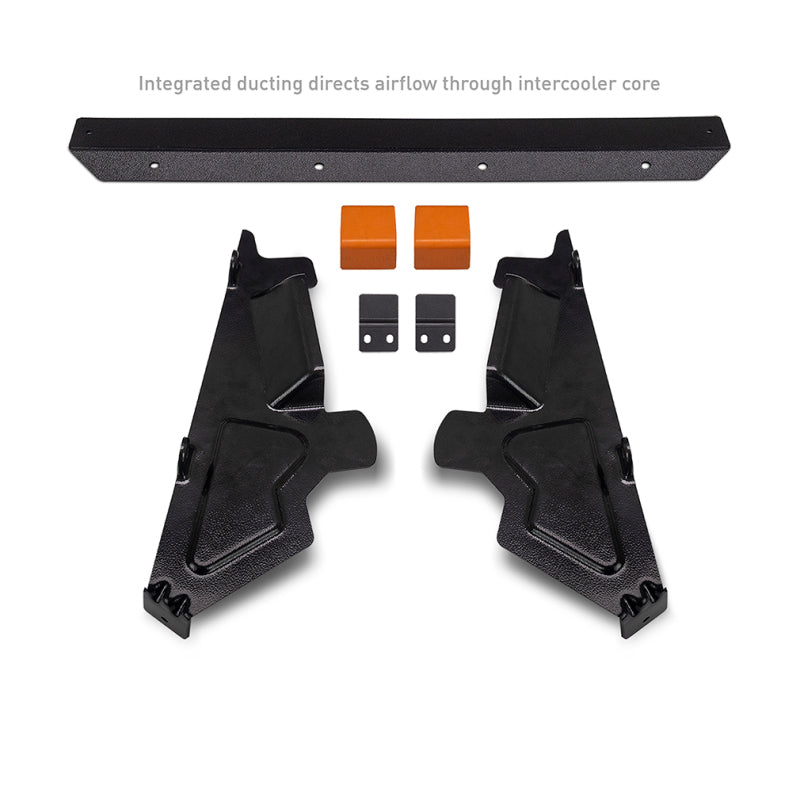 Mishimoto MMINT-RAM-19KBKWBK FITS: 2019+ Dodge Ram 6.7L Cummins Intercooler Kit / BK Cooler WBK Pipes Intercooler Pipe Kits