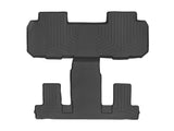 WeatherTech 2018+ Traverse Rear FloorLiner - Black (2nd Row Bucket Seats) FITS: Chevrolet - WET4412282