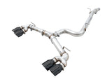 AWE Tuning 3015-43148 FITS: MK7.5 Golf R Track Edition Exhaust w/Diamond Black Tips 102mm Catback
