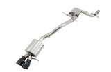 AWE Tuning 3015-23050 FITS: Mk6 GLI 2.0T Mk6 Jetta 1.8T Touring Edition Exhaust Diamond Black Tips Catback